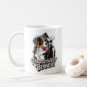 Pawsitief Berner Graffiti - Berner Hondenliefhebbe Koffiemok