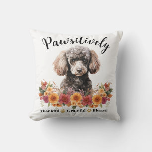 Pawsitief Dankbaar Gezegend Mooie Hond Kussen