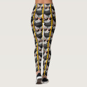 Pawsitief fantastische kat leggings (Achterkant)