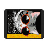 Pawsitief fantastische kat magneet (Horizontaal)