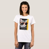 Pawsitief fantastische kat t-shirt (Voorkant volledig)