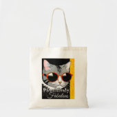Pawsitief fantastische kat tote bag (Voorkant)