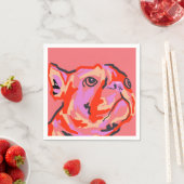 Pawsitief gepatcht servet (Insitu)