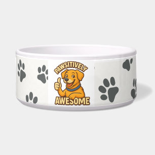 Pawsitief Geweldige Hondenliefhebber T-shirt – Sch Voerbakje
