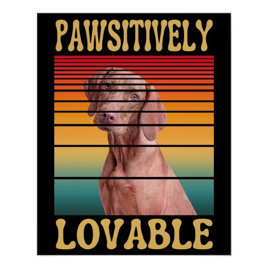 PAWSITIEF LOVABEL PERFECT POSTER (Voorkant)
