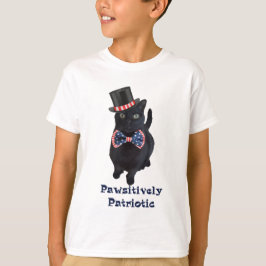 Pawsitief Patriottisch T-shirt