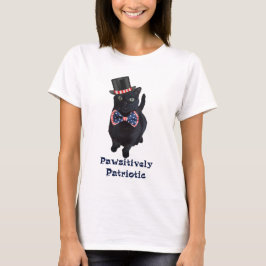 Pawsitief Patriottisch T-shirt