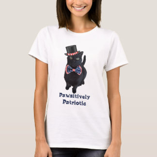 Pawsitief Patriottisch T-shirt