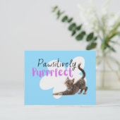 pawsitief purfect briefkaart (Staand voorkant)