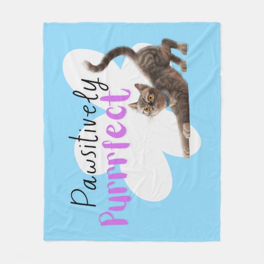 pawsitief purfect fleece deken (Voorkant)