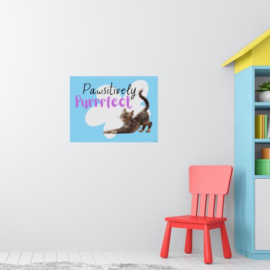 pawsitief purfect poster (Kinderkamer 1)