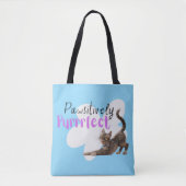 pawsitief purfect tote bag (Voorkant)
