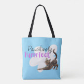 pawsitief purfect tote bag (Achterkant)