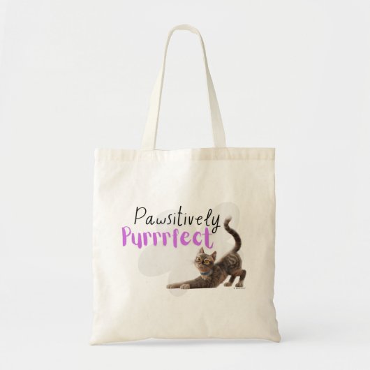 pawsitief purfect tote bag (Voorkant)