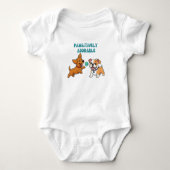 Pawsitief schattig romper (Voorkant)