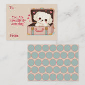 Pawsitief Schattige Valentijn Notecards Notitiekaartje (Voorkant / Achterkant)