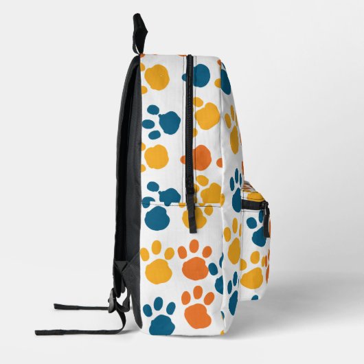 Pawsitief Schattige wit Bedrukte Rugzak (Links)