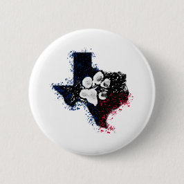 Pawsitief State Texas Ronde Button 5,7 Cm