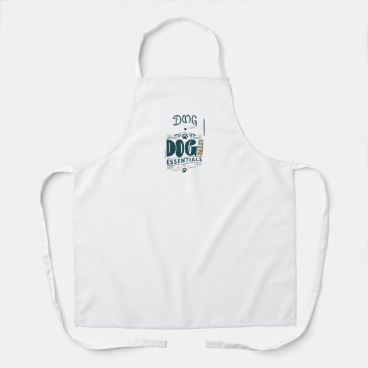 Pawsitief stijlvol Schort (Voorkant)