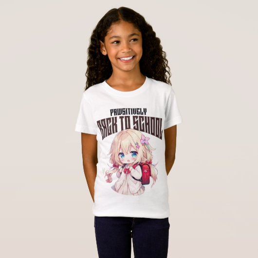 Pawsitief Terug naar school – Schattige hondenshir T-shirt (Voorkant volledig)