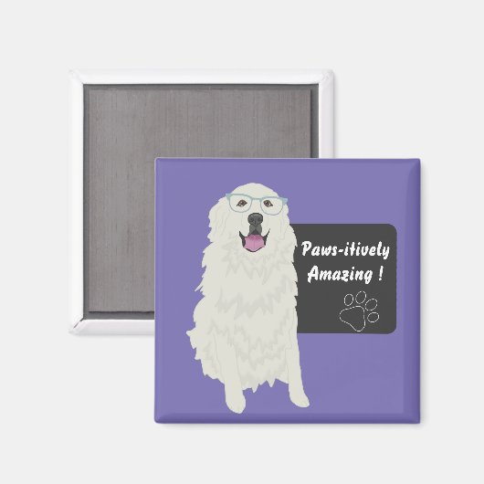 Pawsitive Amazing Education Sticker Magneet (Voorkant / Achterkant)