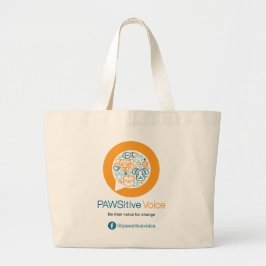 PAWSitive Geweldige Canvas tas