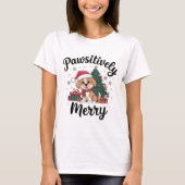 Pawsitive Merry T-shirt (Voorkant)
