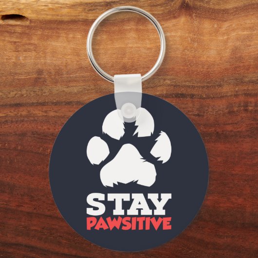 Pawsitive Pet Paw Sleutelhanger (Voorkant)