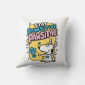 Pawsitive-vibes Kussen (Achterkant)