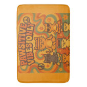 Pawsitive Vibes Only Badmat (Voorkant Verticaal)