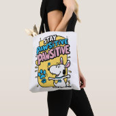 Pawsitive-vibes Tote Bag (Dichtbij)