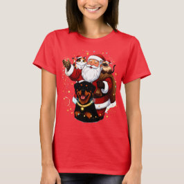 Pawsitively Betoverd: Santa's Magische Huisdiermom T-shirt