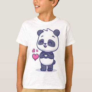 Pawsitively Schattig: Laat je Liefde voor Panda zi T-shirt