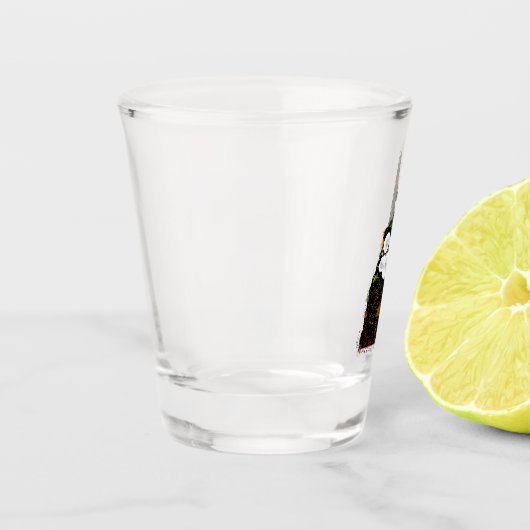 Pawsitively State New Hampshire Shot Glas (Links)