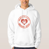 Pawsitivity-service Hoodie Sweatshirt (Voorkant)
