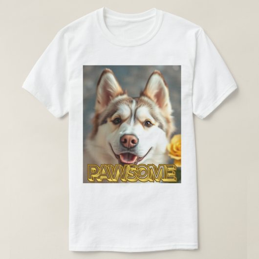 PAWsom! T-shirt (Design voorkant)