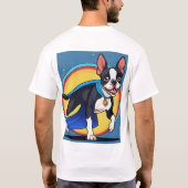 Pawsome Adventures: Laat je superheldenkant los T-shirt (Achterkant)