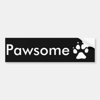 Pawsome Bumpersticker