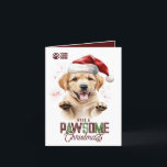 Pawsome Christmas Labrador Santa Logo Pet Business Feestdagen Kaart<br><div class="desc">Laat uw huisdierenbedrijf dit vakantieseizoen schitteren met dit professionele en speelse ontwerp! Perfect voor dierenartsen, trimmers, kennels, dierenwinkels en alle huisdiergerelateerde zaken. ✨ KENMERKEN: · Schattige Labrador met een kerstmuts · Professionele plaatsing van de logo · Volledig aanpasbare tekst en lay-out · Perfecte mix van plezier en professionele stijl IDEAAL...</div>