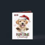 Pawsome Christmas Labrador Santa Logo Pet Business Feestdagen Kaart<br><div class="desc">Laat uw huisdierenbedrijf dit vakantieseizoen schitteren met dit professionele en speelse ontwerp! Perfect voor dierenartsen, trimmers, kennels, dierenwinkels en alle huisdiergerelateerde zaken. ✨ KENMERKEN: · Schattige Labrador met een kerstmuts · Professionele plaatsing van de logo · Volledig aanpasbare tekst en lay-out · Perfecte mix van plezier en professionele stijl IDEAAL...</div>