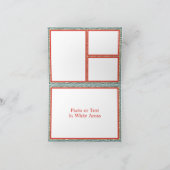 Pawsome Dog Holiday Half Fold Kaart (Binnen)