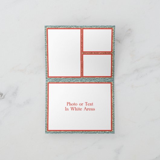 Pawsome Dog Holiday Half Fold Kaart (Binnen)