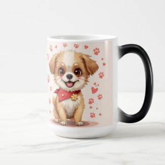 Pawsome Dog Mok: schattigheid in elke slok Magische Mok