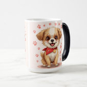Pawsome Dog Mok: schattigheid in elke slok Magische Mok (Voorkant rechts)