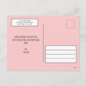 Pawsome Friend Kitty Cat Galentine's Day Greeting Feestdagenkaart (Achterkant)