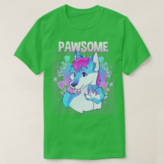 Pawsome I Fandom Cospaly 3 T-shirt (Design voorkant)