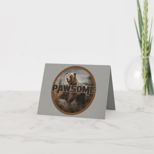 Pawsome Kaart (Voorkant)