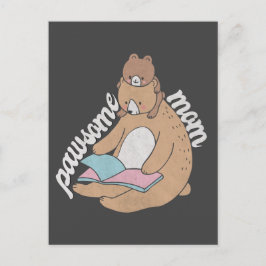 Pawsome mama briefkaart