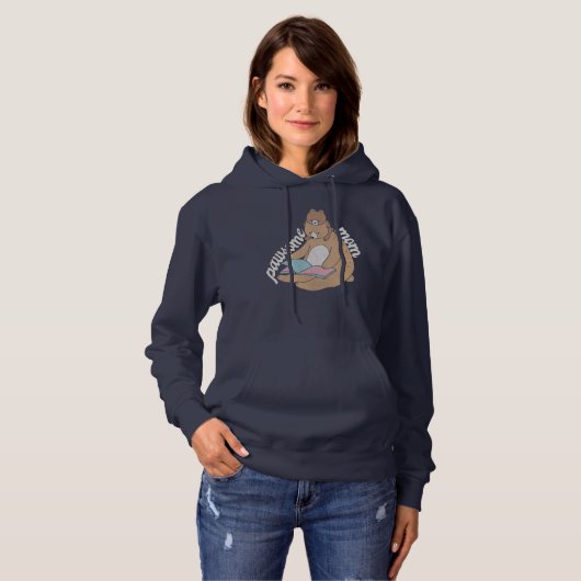 Pawsome mama hoodie (Voorkant volledig)