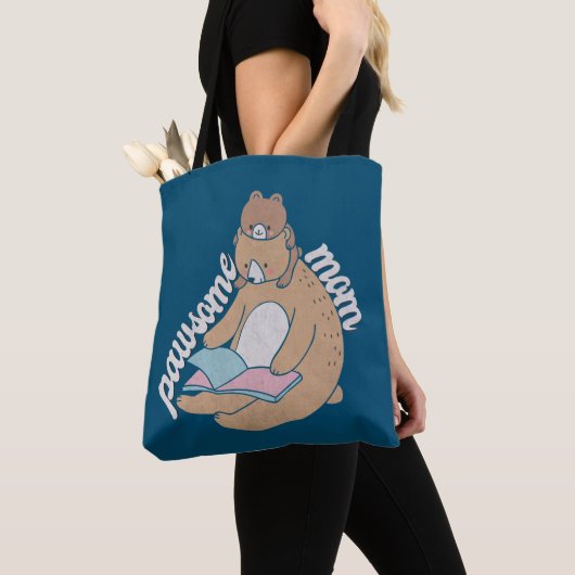 Pawsome mama tote bag (Dichtbij)